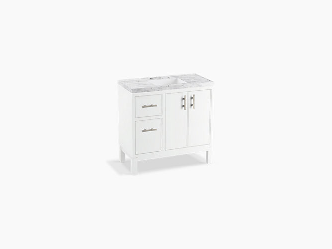 K R81107 Asb Rubicon 36 Vanity With, 36 Vanity Top With Sink